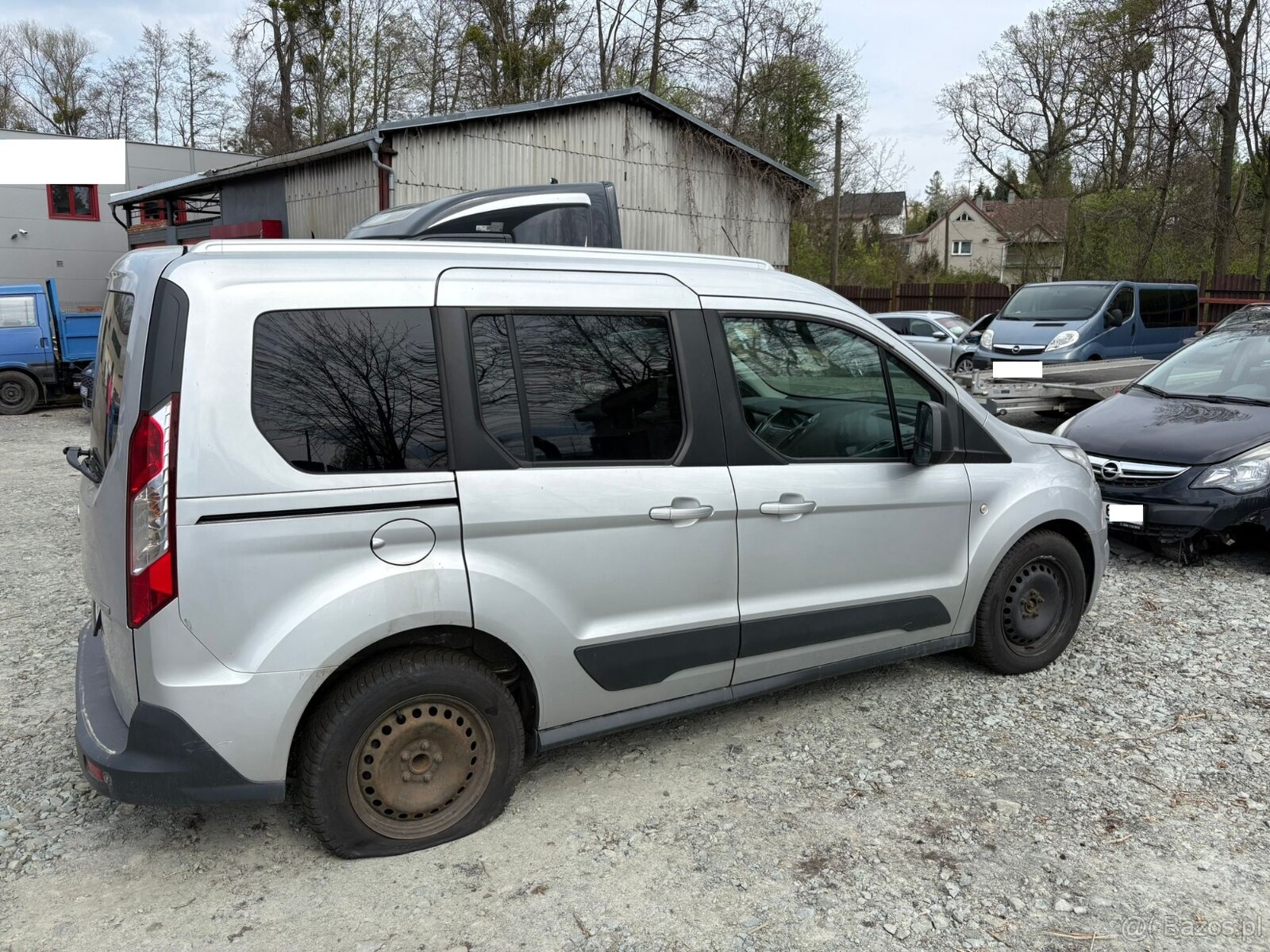 Ford Tourneo Connect 1.0ECOboost 74kw, r.2014, klimatyzacja, - 3
