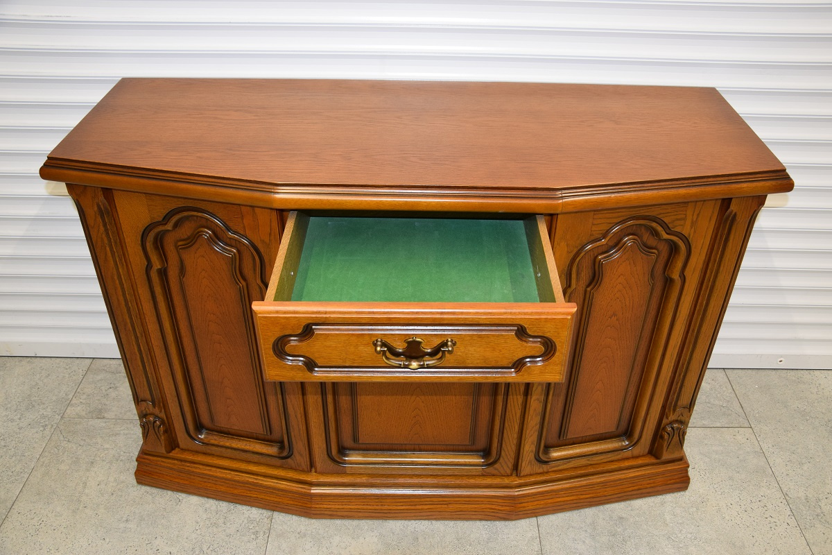 komoda dębowa - jak nowa - 3