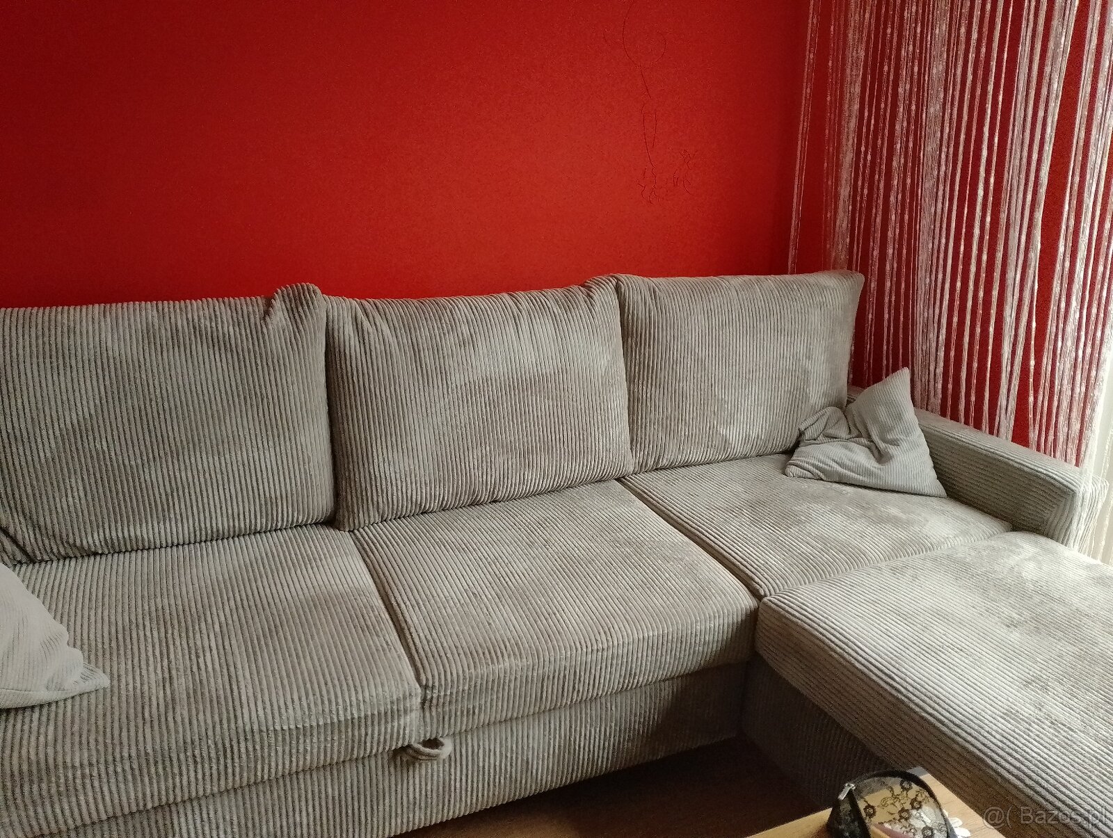 Narożnik ze sztruksu - 3