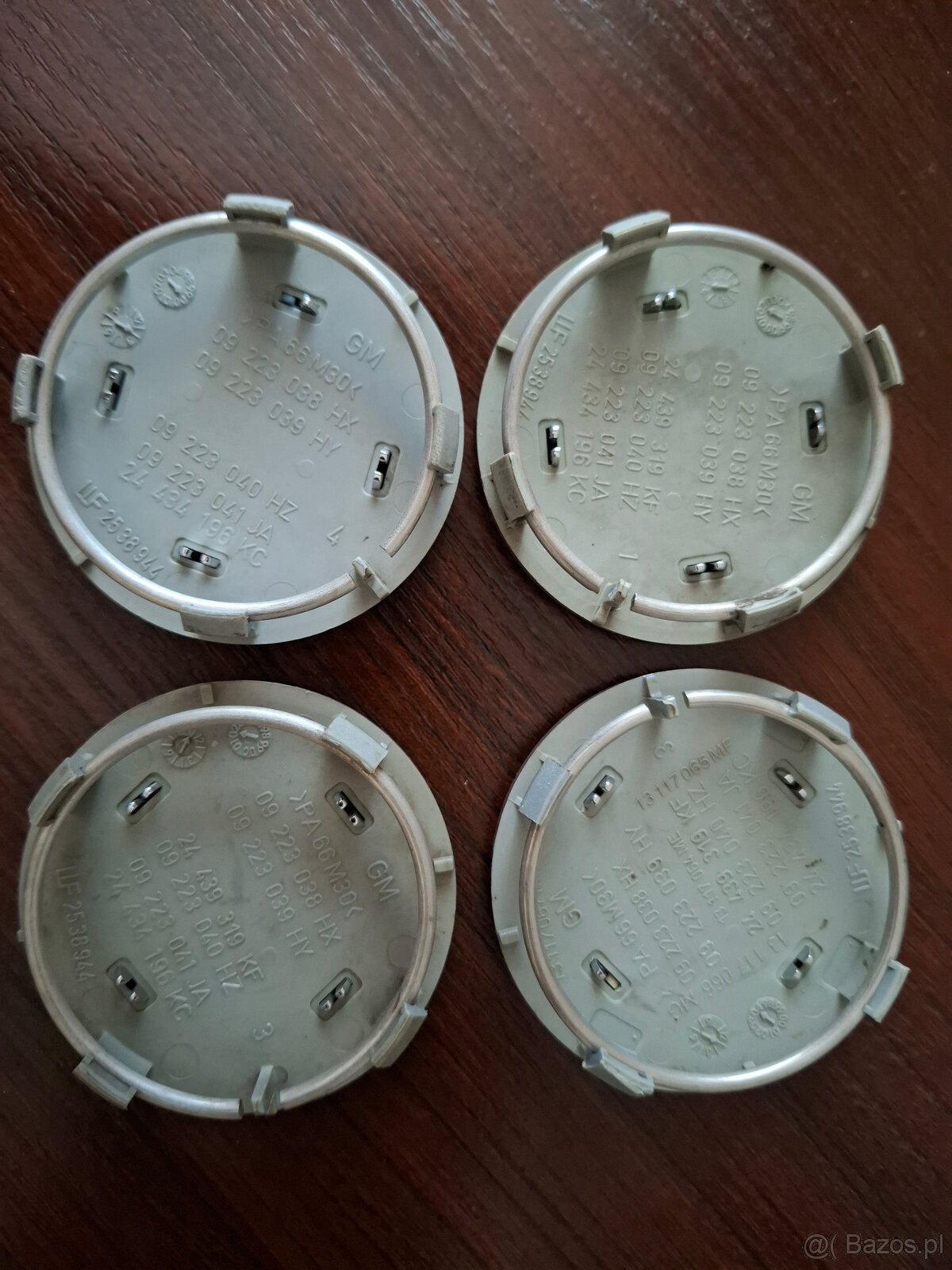 OPEL 4 ORYGINALNE DEKIELEKI DO FELG 60MM - 3