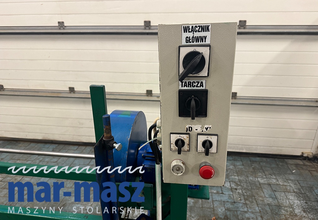 Obrzynarka dwu piłowa poprzeczna do drewna O2p-315 - 3