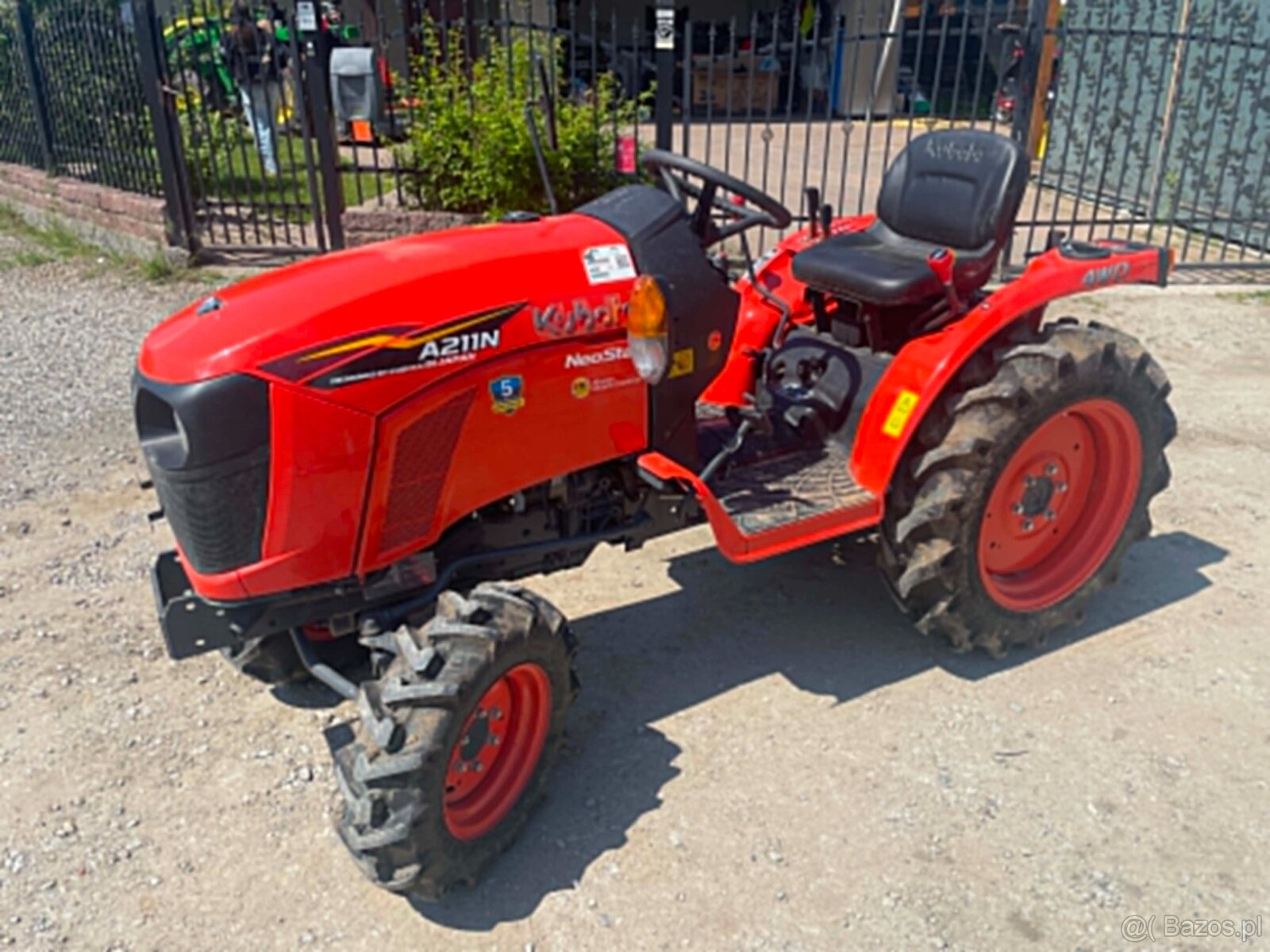 Kubota A211n B1-181 B1-241 mini ciągnik traktor japoński 4x4 - 3