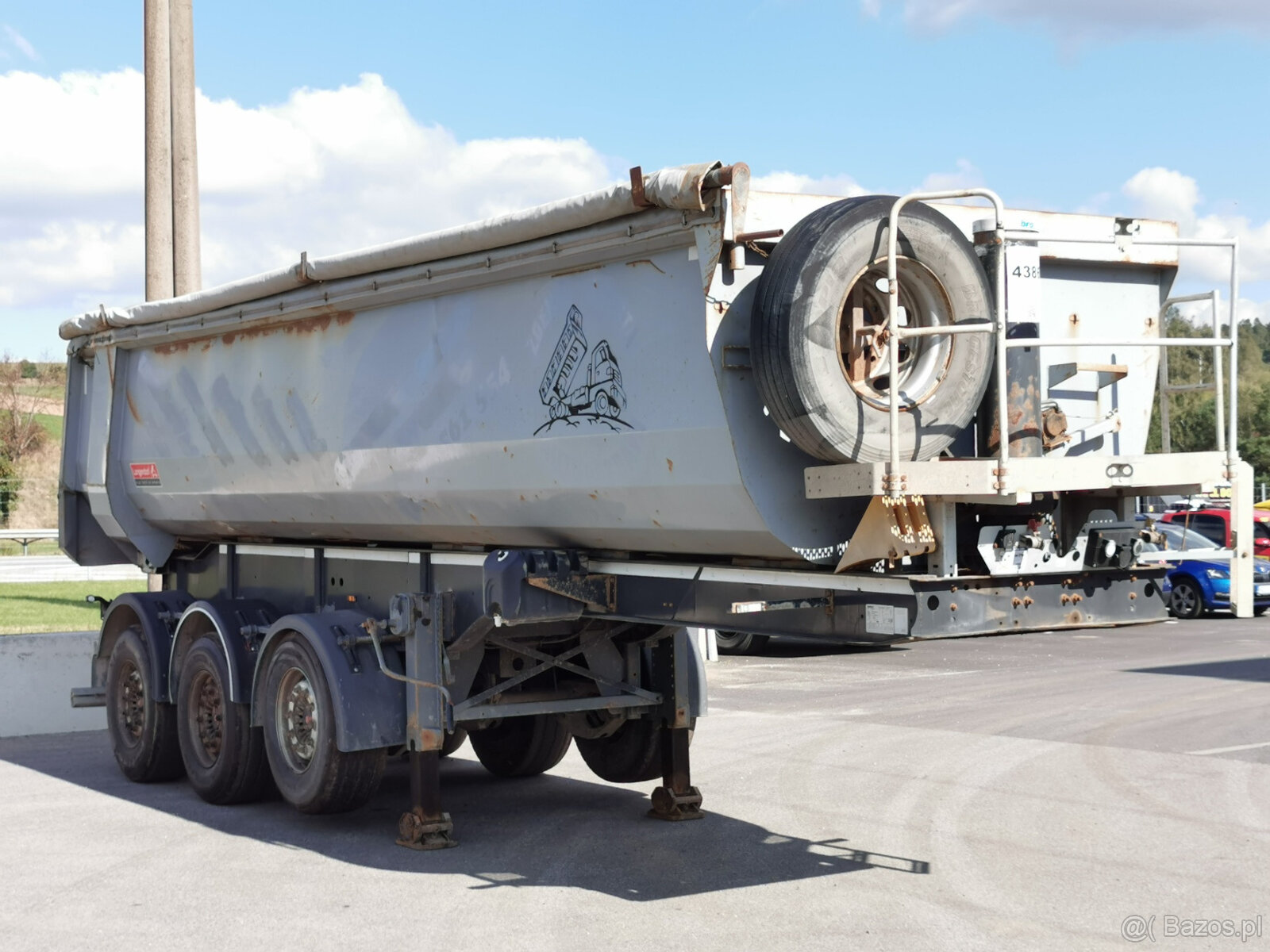 Sprzedam naczepę wywrotkę LANGENDORF SK24 - 3