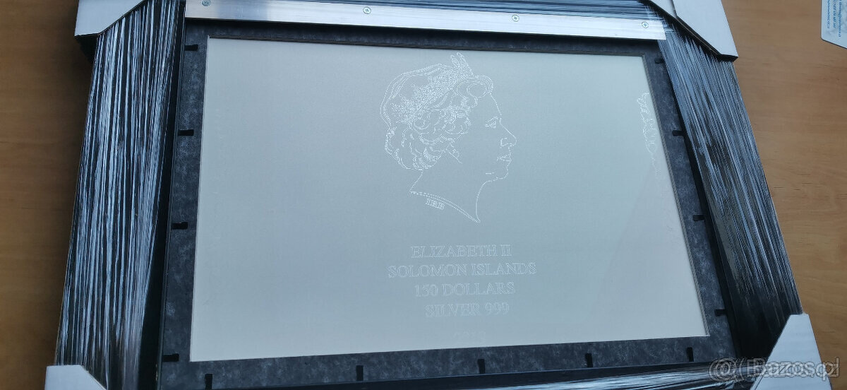 Srebro inwestycyjne ZEGAREK NOCNY 350 Rembrandt 1,5 kg - 3