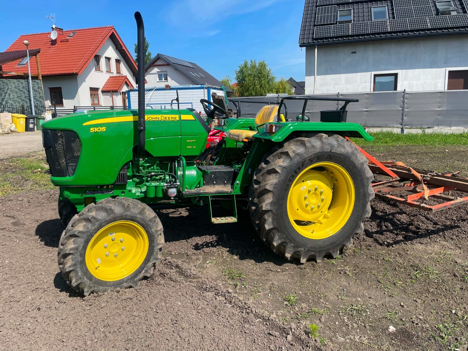 John Deere 5105 4x4 Komunalny wielkość jak Ursus C360 Sadown - 3