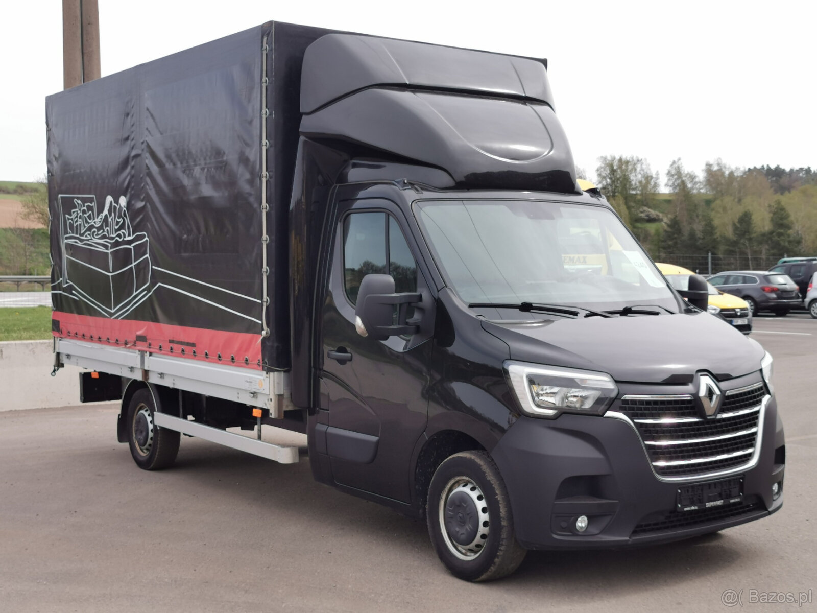 Sprzedam samochód ciężarowy RENAULT MASTER 2.3 E6 z platfor - 3