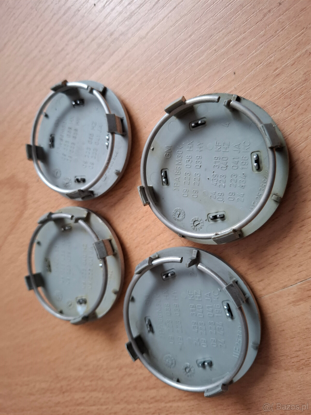 OPEL 4 ORYGINALNE DEKIELEKI DO FELG 60MM - 3