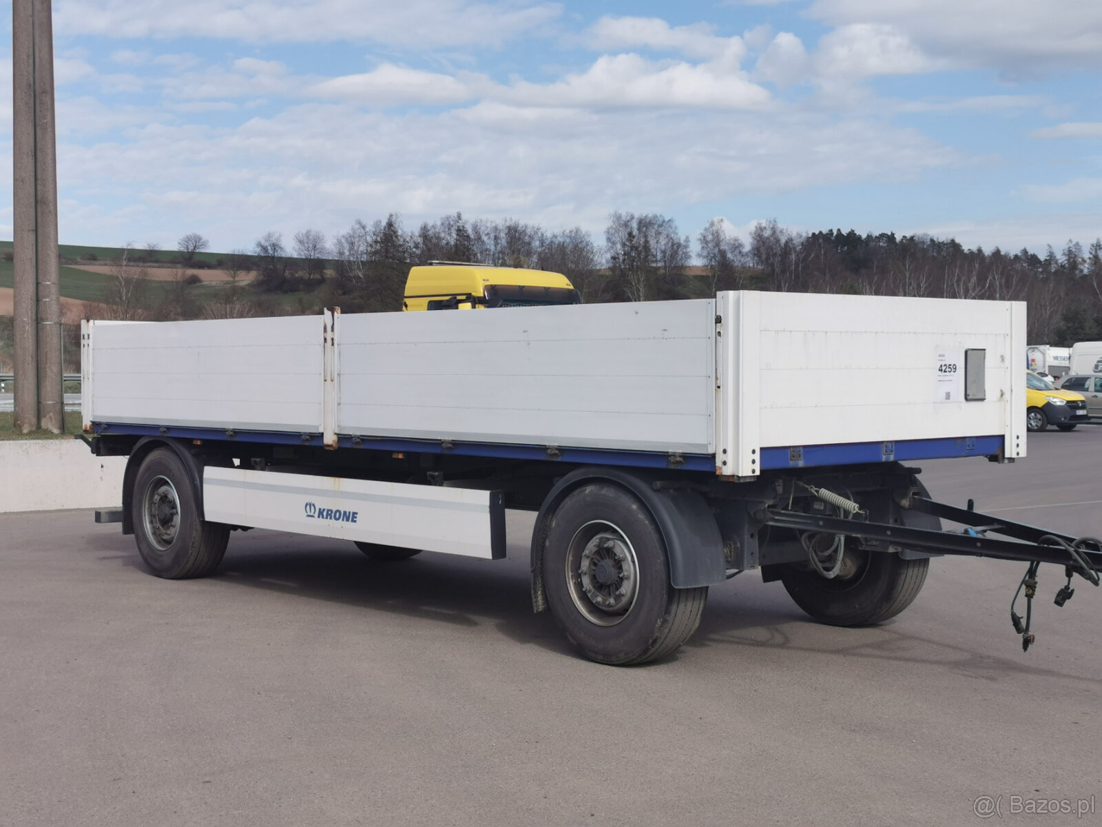 Sprzedam naczepę platformową KRONE AZ - 3