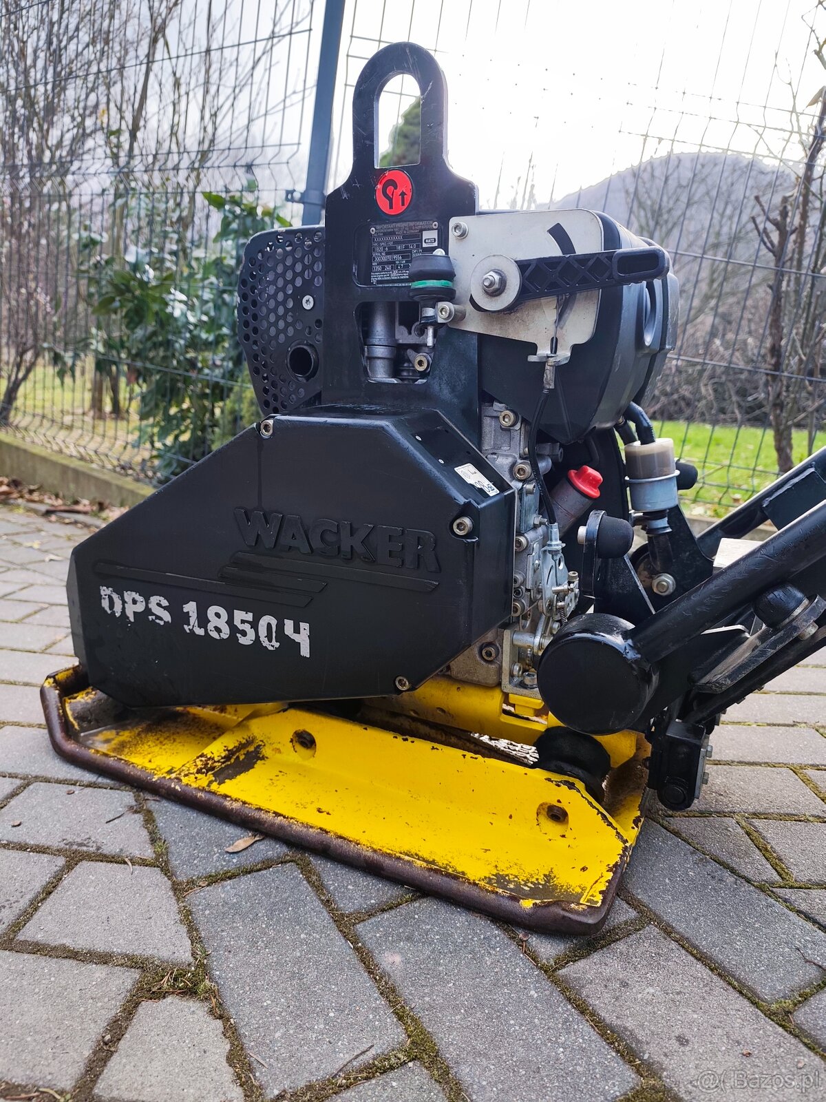 Zagęszczarka jednokierunkowa WACKER DPS 1850 H 110kg - 3