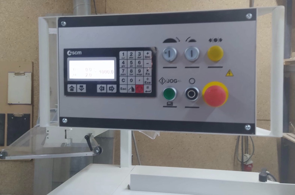 Piła formatowa SCM Si X, sterowanie PLC - 3