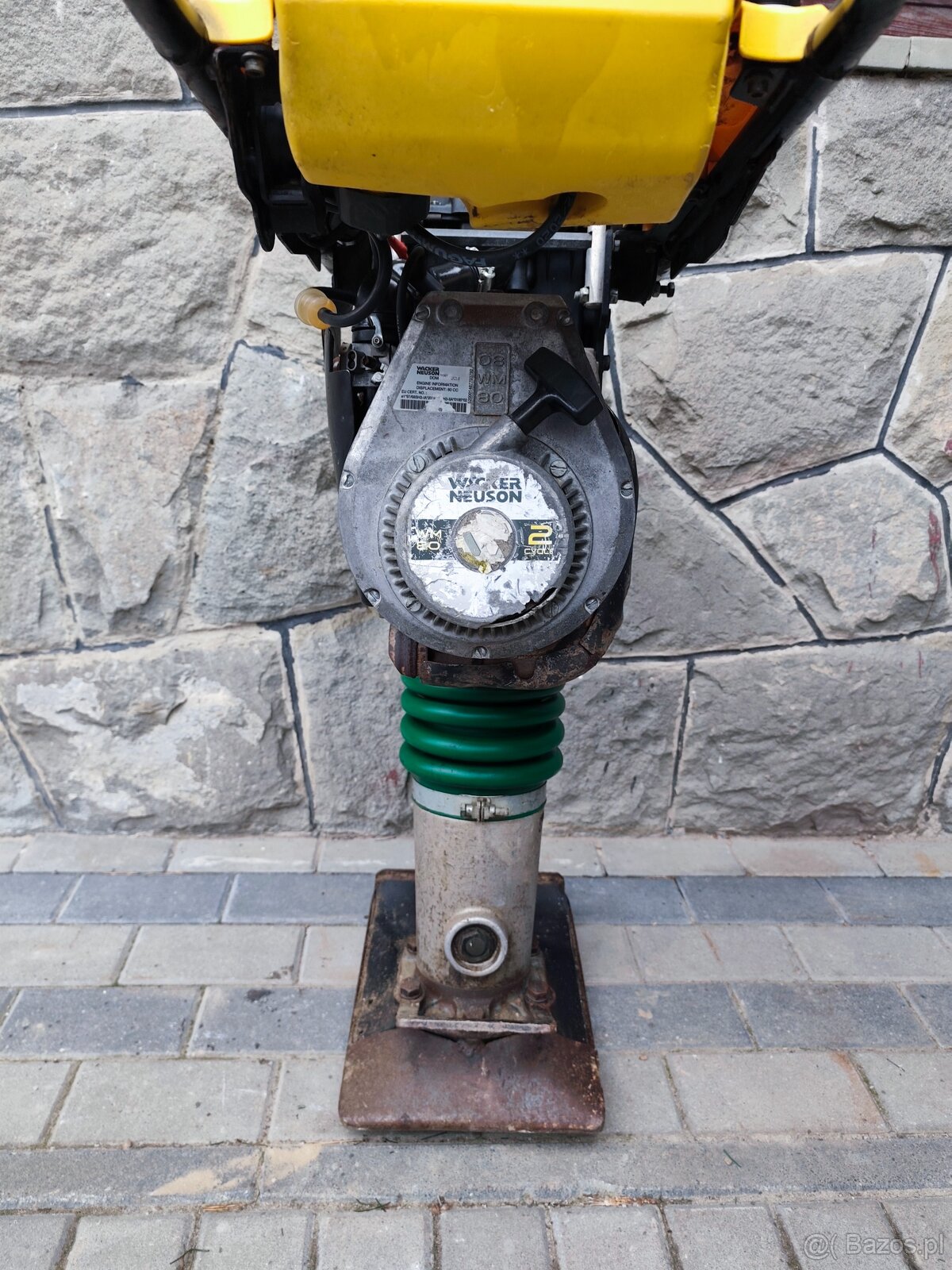 Skoczek, Stopa, Ubijak stopowy, zagęszczarka Wacker Neuson B - 3