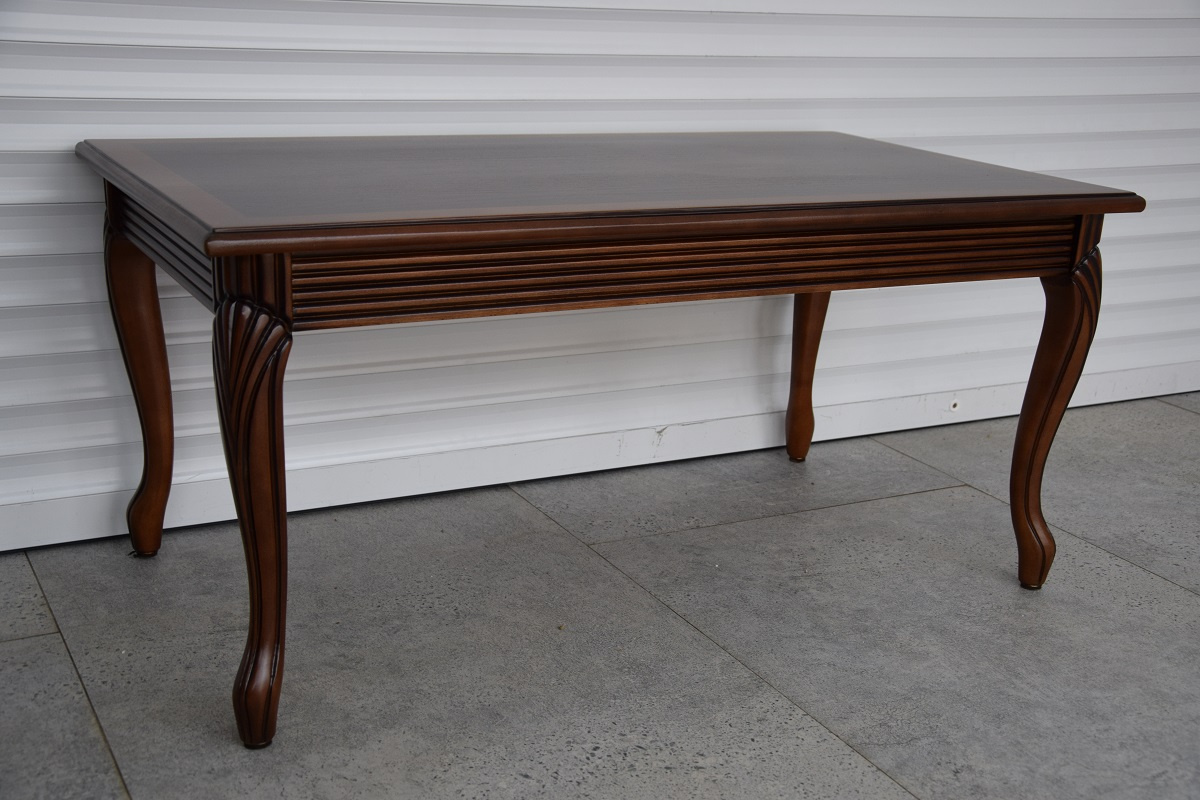 ława - stolik z drewna orzechowego - jak nowy - 3