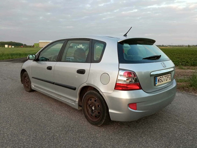 HONDA CIVIC 1.7 CDTI KLIMA LIFT WAŻNE OC I PT TANIO - 3