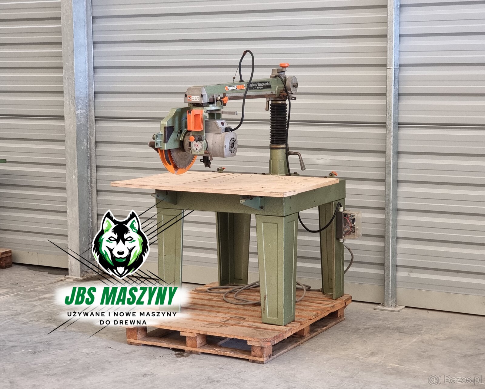 Piła radialna pilarka DeWALT 3kw Poprzeczna - 3