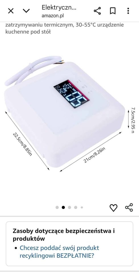 Przepływowy podgrzewacz wody 3 szt - 3