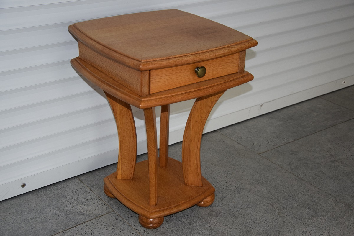 stolik kawowy dębowy - super stan - 3