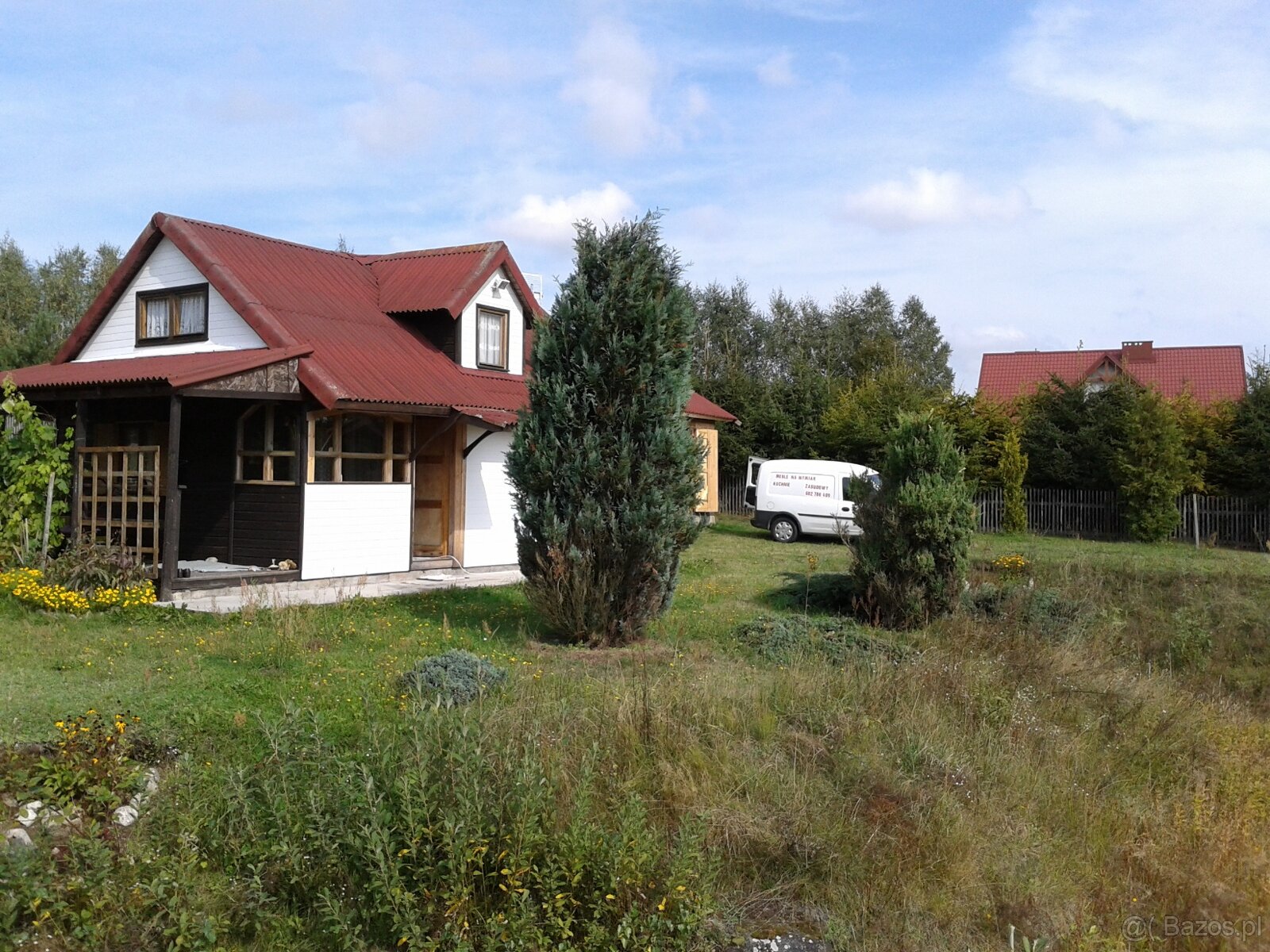 ATRAKCYJNA DZIAŁKA UZBROJONA DOM LETNI BLISKO TRÓJMIASTA. W - 3