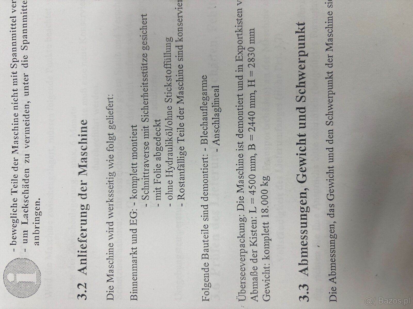 nożyce gilotynowe cnc centa 16x3150 - 3