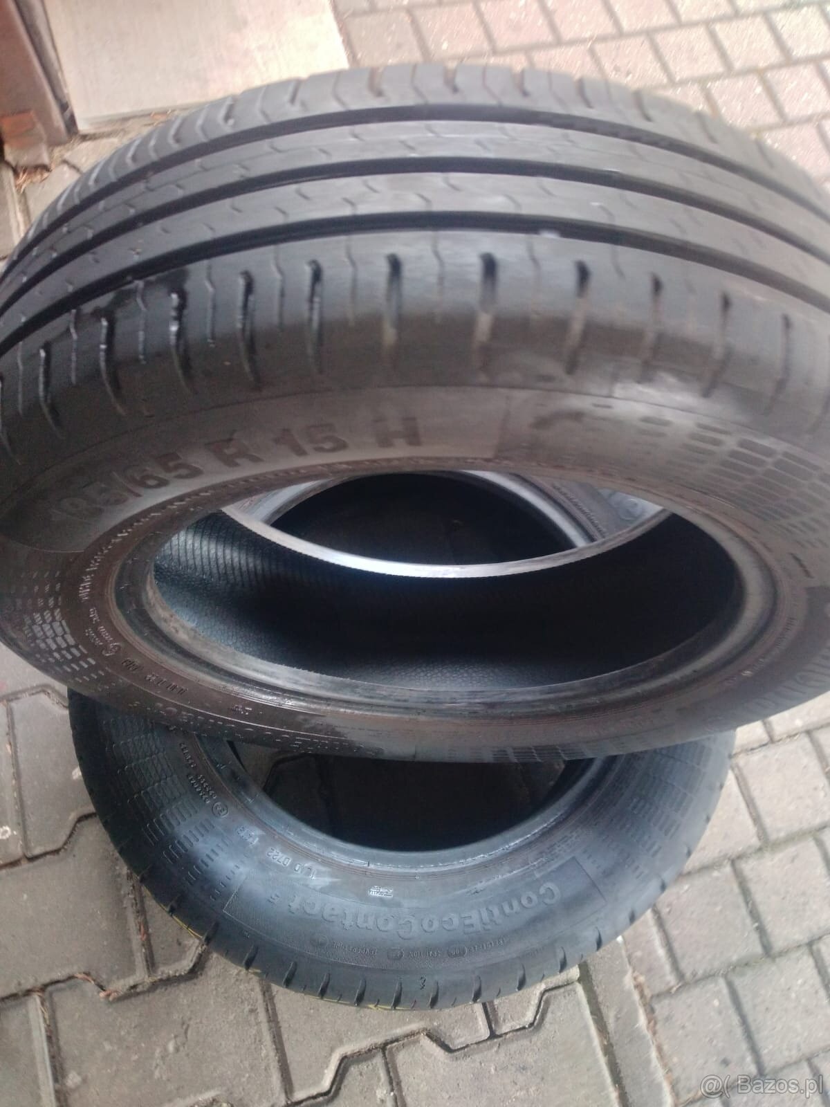 Opony CONTINETAL CONTACT 5 185/65/15 r rok 2020 bieżnik ok 7 - 3