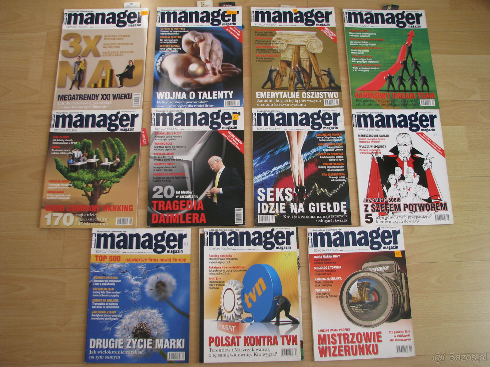 Manager Magazin – miesięcznik 2005r, 2006r, 2007r, 2008r, 20 - 3