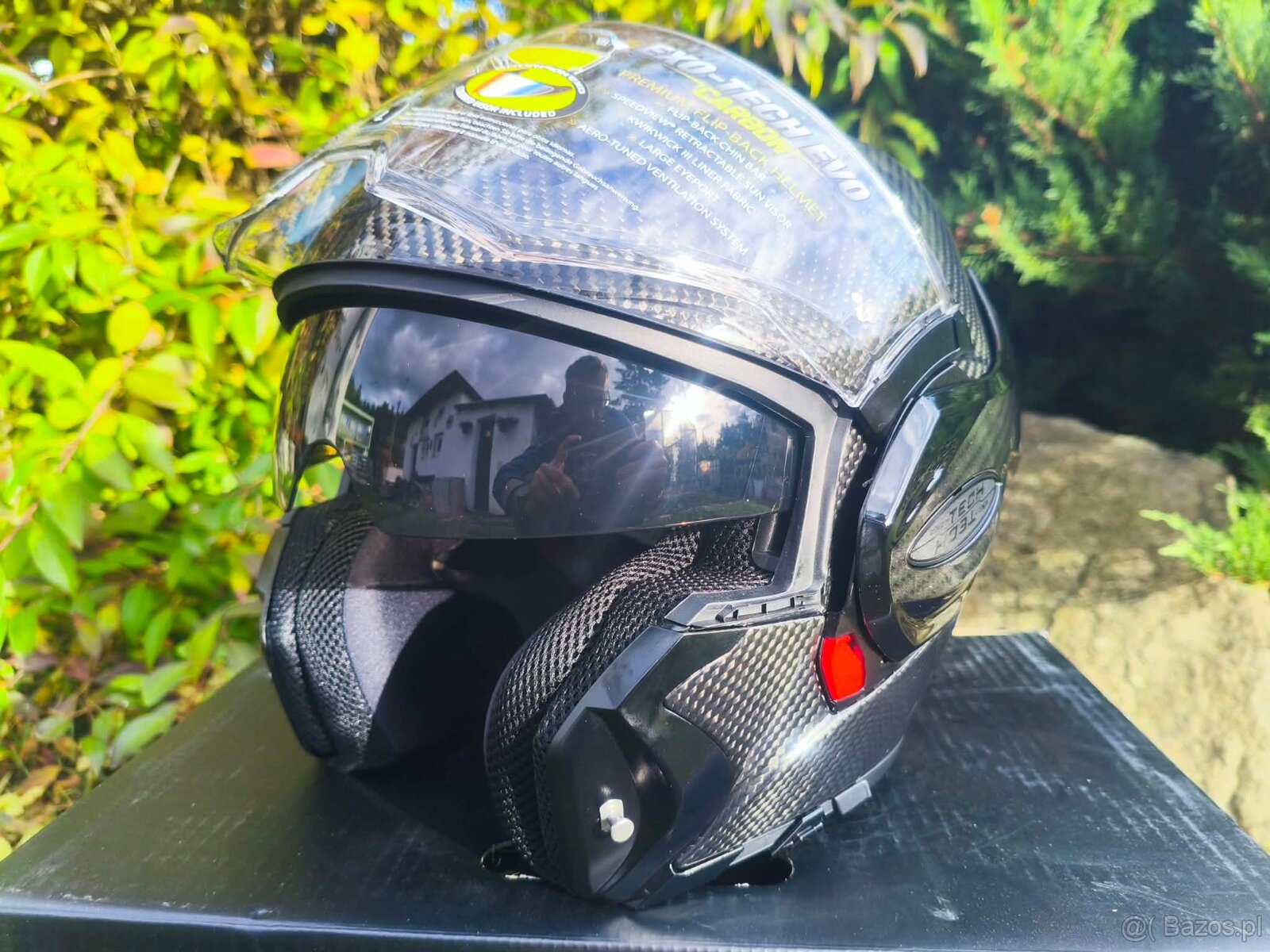 Kask Scorpion Exo Carbon Flip-Up. Różne rozmiary. Nowy - 3