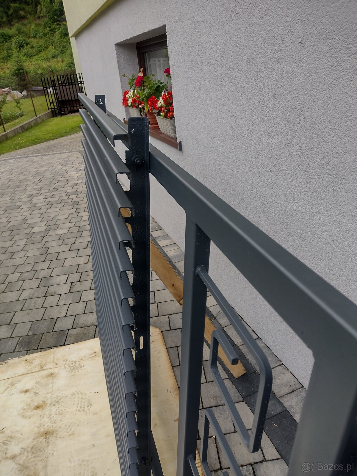 Ogrodzenie, przęsła ogrodzeniowe modułowe, kraty antywłamani - 3