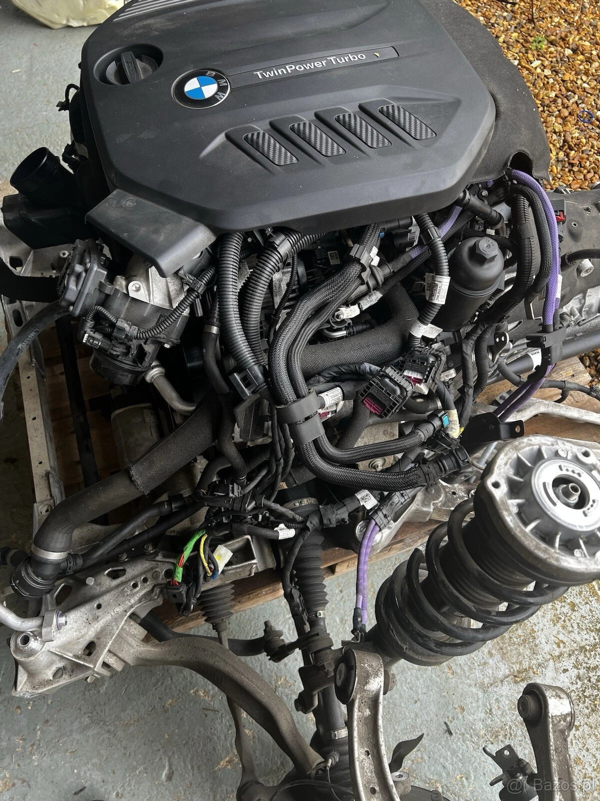 BMW G30 G31 G01 X3 Seria 5 520d Silnik kompletny B47 Xdrive - 3