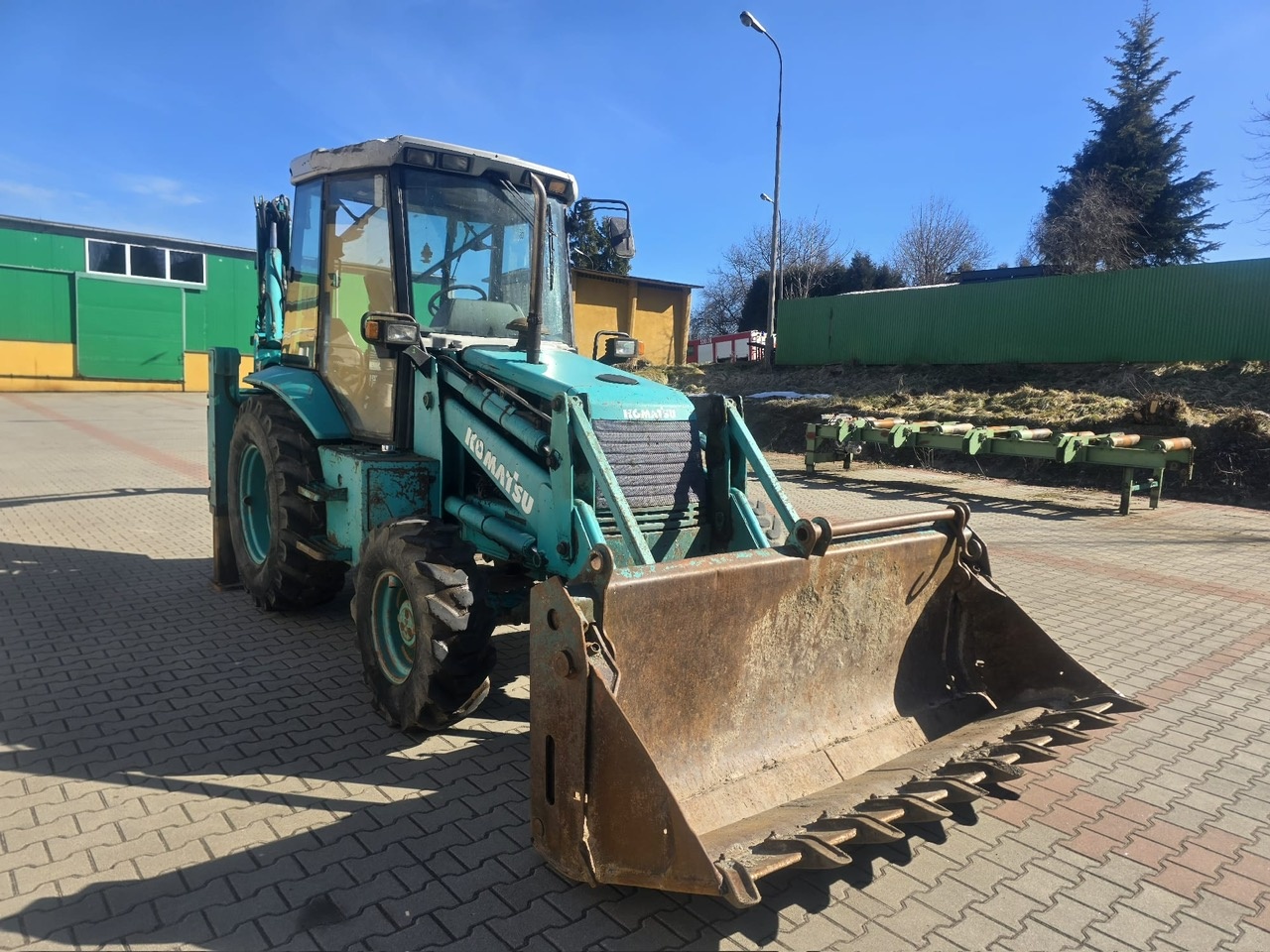 Koparko ładowarka Komatsu 95 - 3