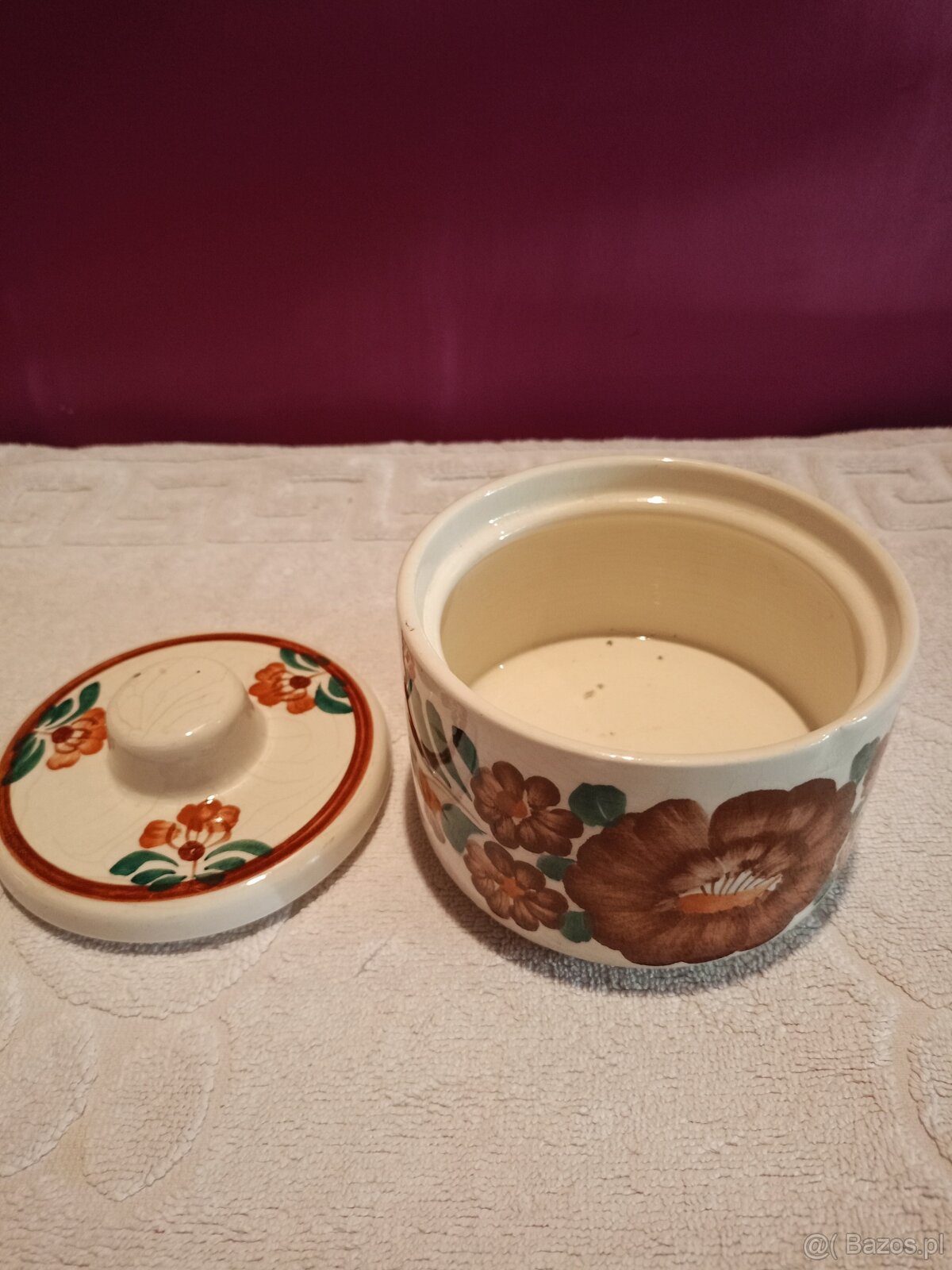 Cukiernica z Fabryki Fajansu we Włocławku w stylu vintage. - 3