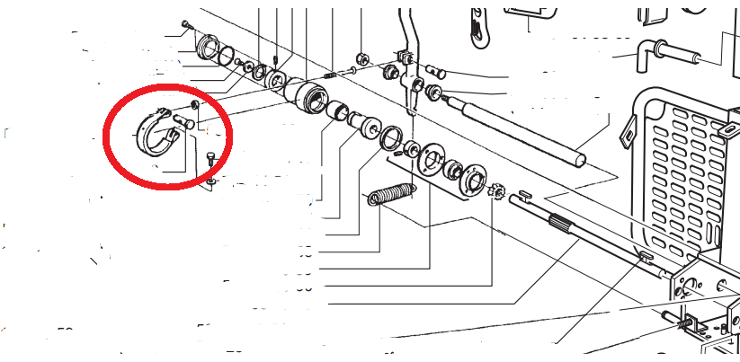 ŻELAZNY KOŃ Pasek hamulca wciągarki Husqvarna, Johnsered itp - 3