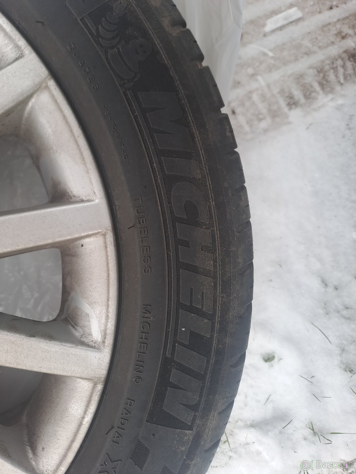 Kola do audi a4b7 z deklami w bdb stanie - 3