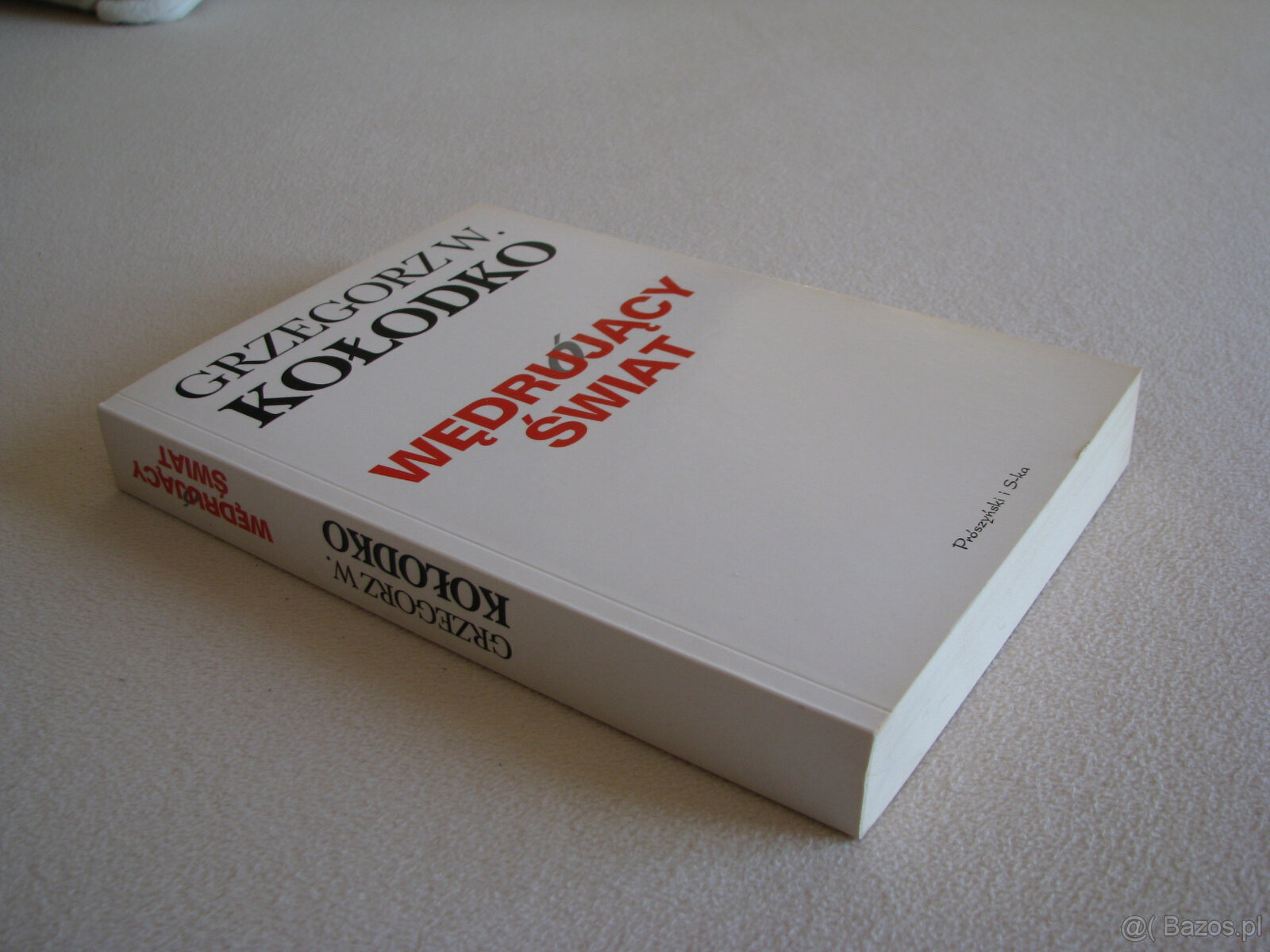 Wędrujący świat – Grzegorz W. Kołodko – autograf autora - 3