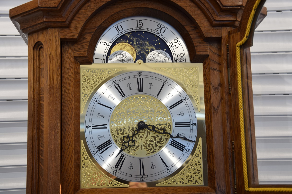 zegar podłogowy - kwadransowy - jak nowy - 3