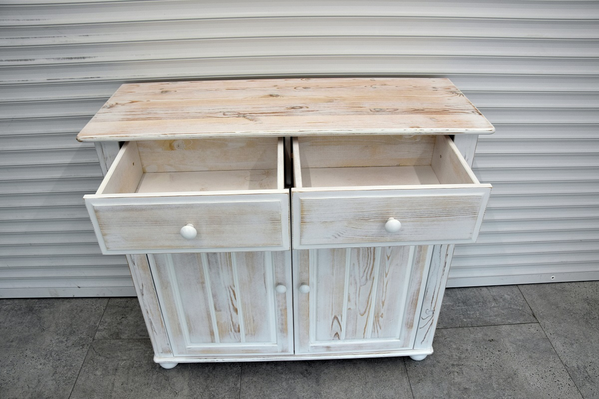 komoda z drewna sosnowego - jak nowa - 3