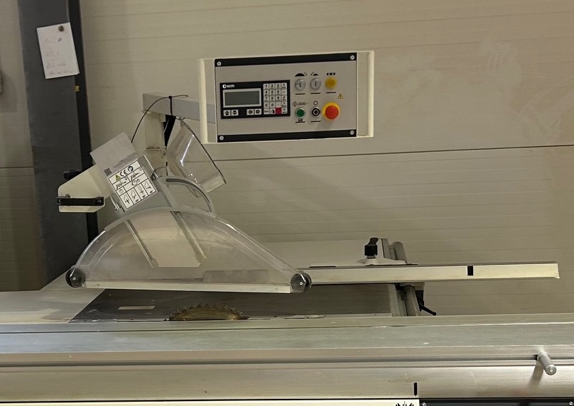 Piła formatowa SCM Si X, sterowanie PLC - 3