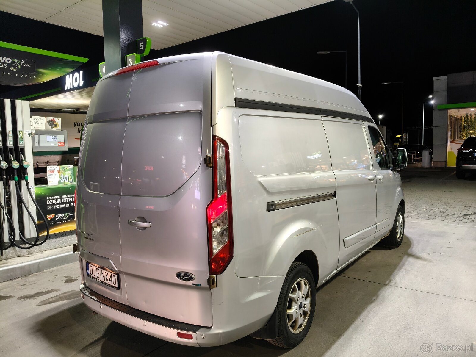 FORD TRANSIT CUSTOM 2.0 150 KM WYSOKI 2 X DRZWI OKAZJA - 3