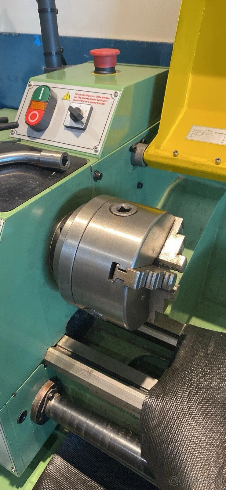 Tokarka o zmiennej prędkości Warco WM250V - 3