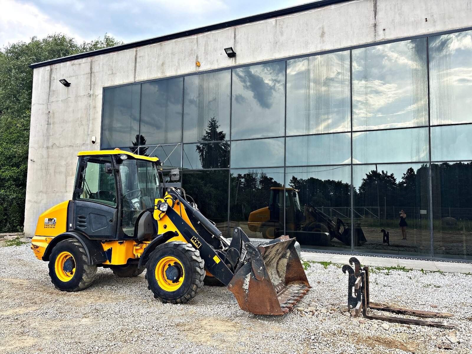 JCB 406 B ŁADOWARKA KOŁOWA 2013R | 407 409 VOLVO L30 L20 CAT - 3