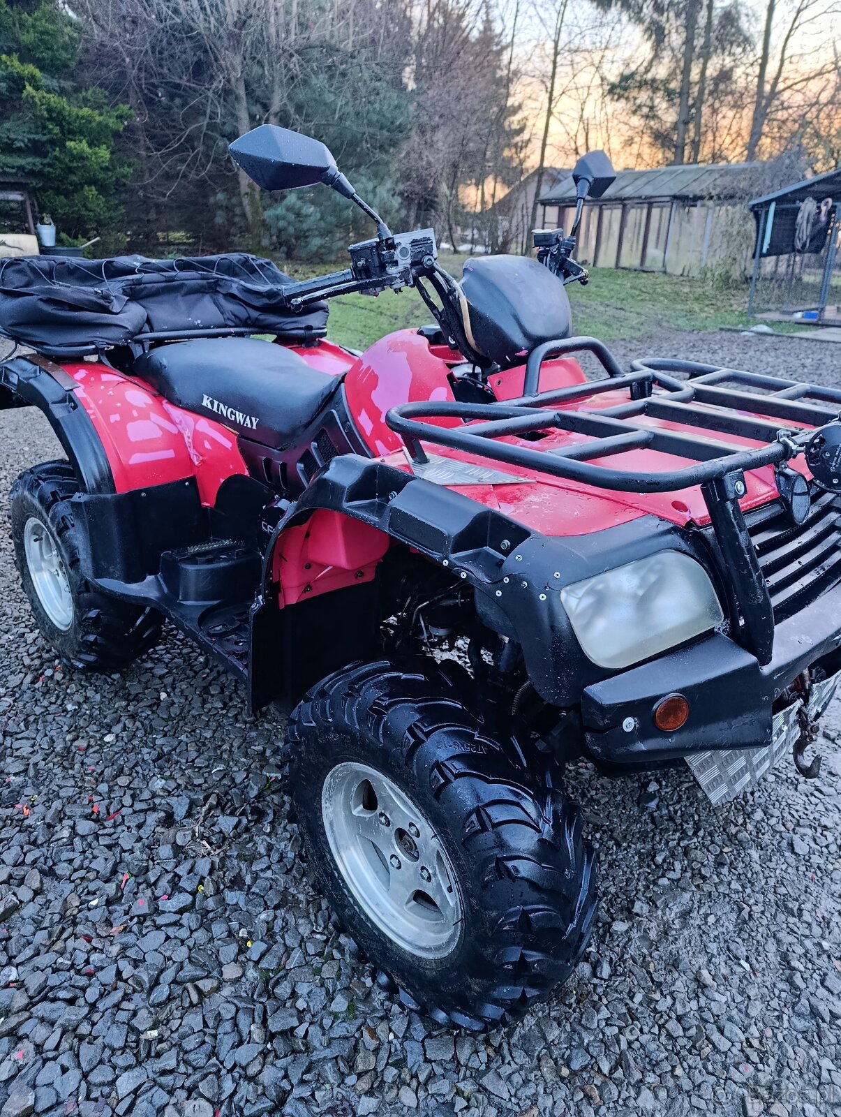 Sprzedam uszkodzonego quada CF-MOTO 500 4x4 z 2009 roku - 3