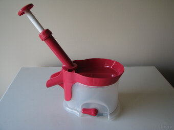 Dobrej jakości, drylownica z przyssawką do wiśni, oliwek - 3