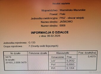Działka budowlana 34/79 Jaśkowo Mazury - 3