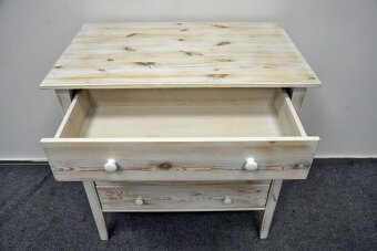 komoda z szufladami z drewna sosnowego - jak nowa - 3