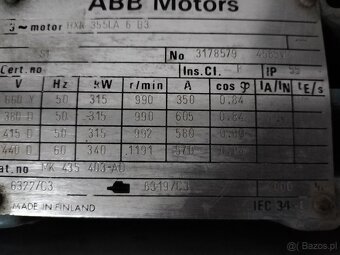 Silnik elektryczny 315kw - 3