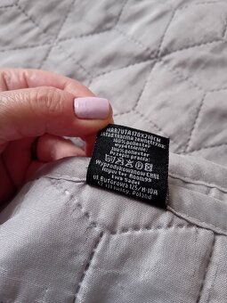 Szara narzuta pikowana 170x210 - 3