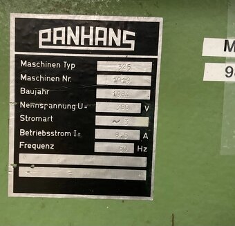 Wyrówniarka PANHANS 325 - 3