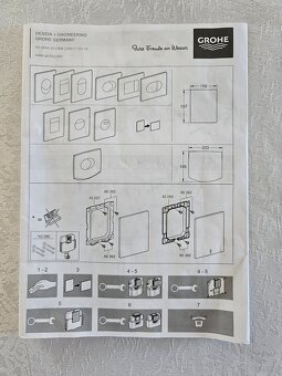 Sprzedam przycisk spłukujący GROHE. - 3