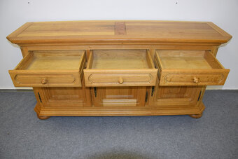 komoda z drewna dębowego - jak nowa - 3