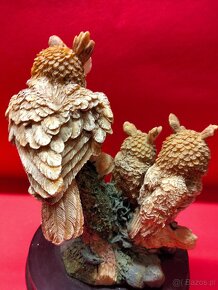 Angielska figura SOWY Ptak - 3