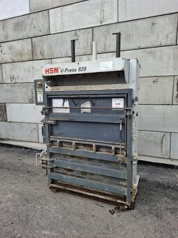 Belownica prasa do foli kartonu makulatury śmieci odpadów - 3