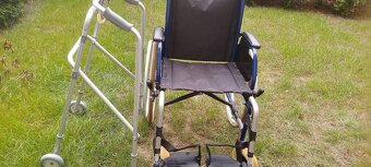 Sprzedam wózek inwalidzki, balkonik - 3